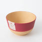 Pale Colour Miso Soup Bowl Large - Twilight Red