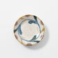 Small Plate Brush Colour Yellow Arabesque 9cm