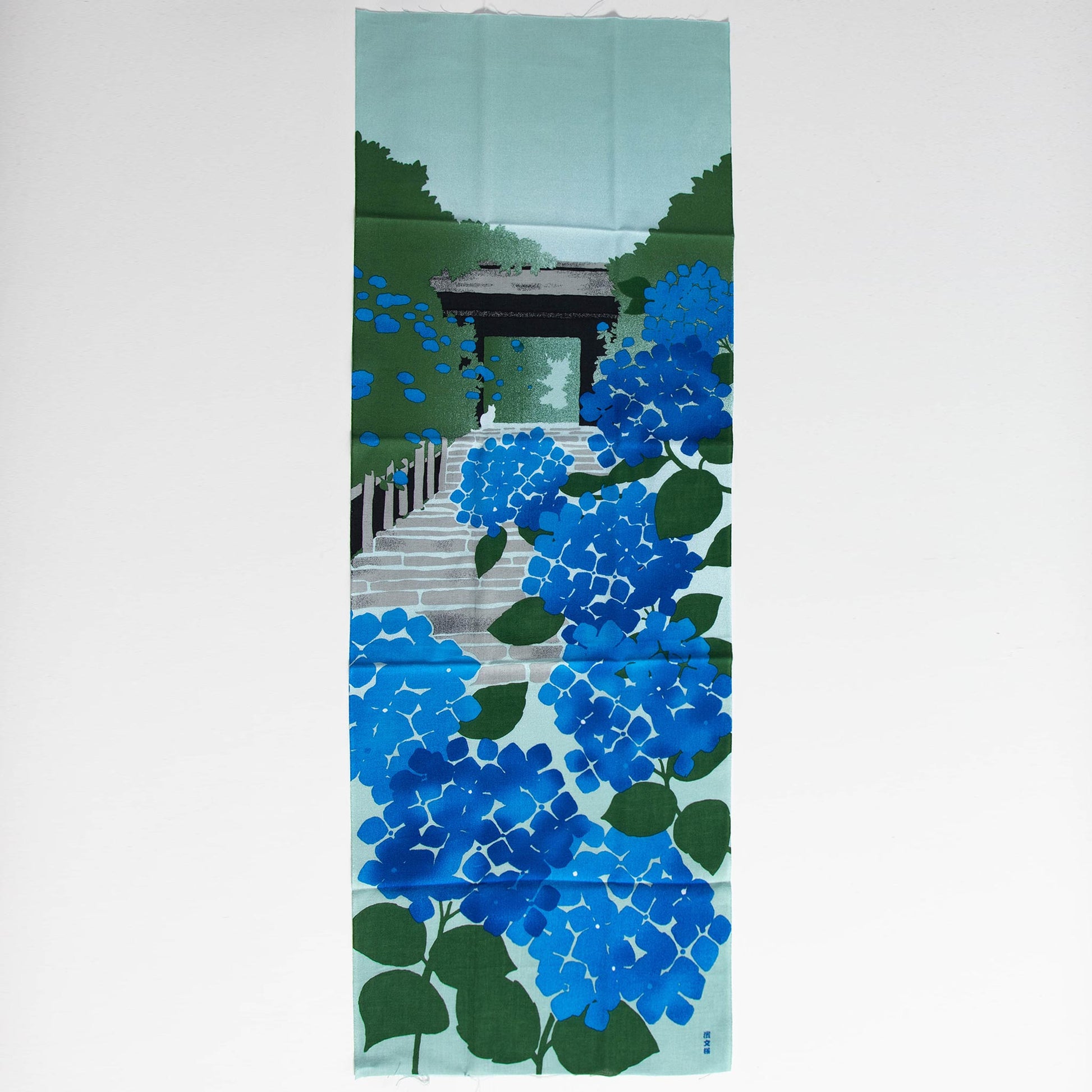 Picture Tenugui - Hydrangea