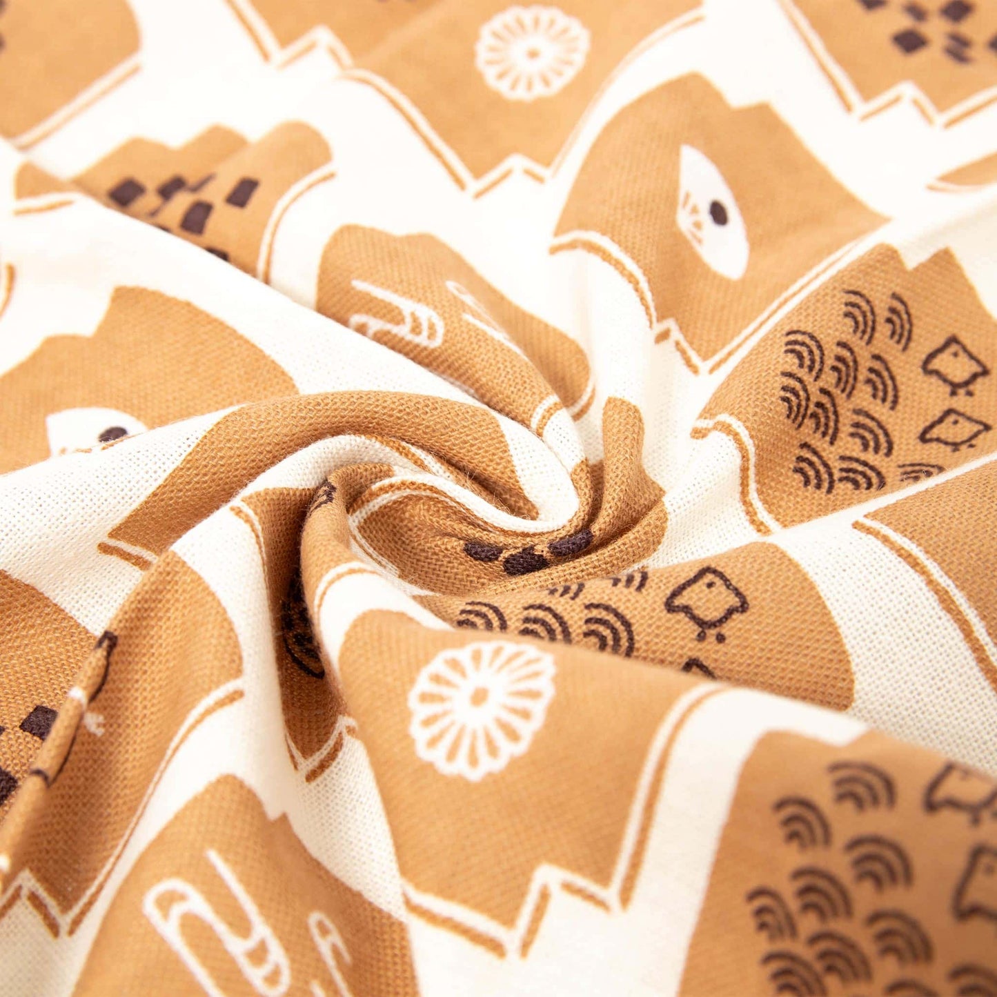 Tenugui Handkerchief - Kawara Senbei
