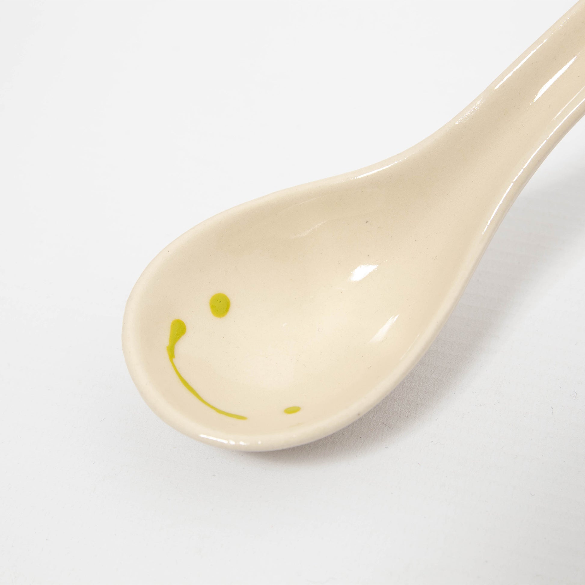 Noodle Spoon Smile - Light Green