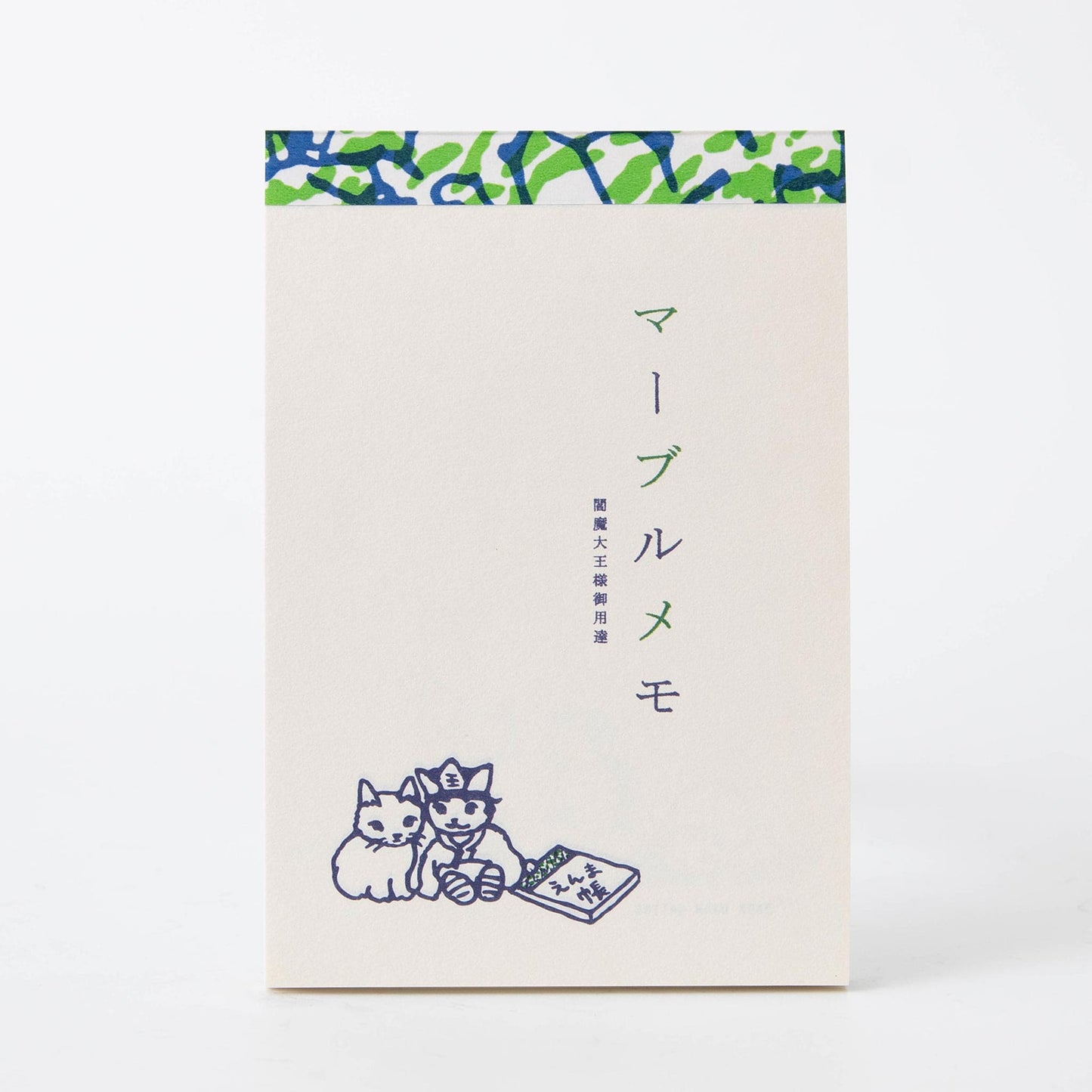 Notepad Memo Marble by POTTERING CAT