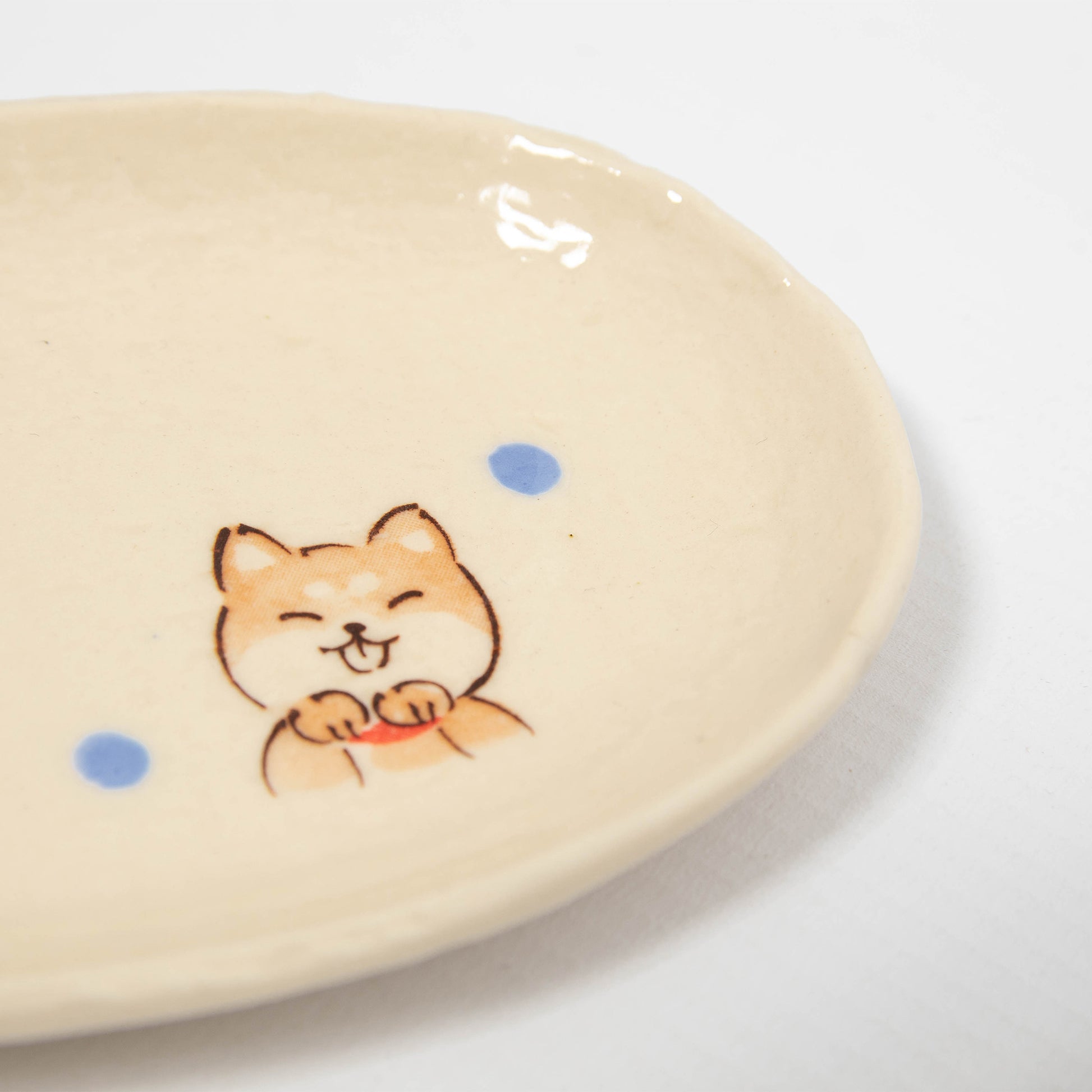 Small Plate - Shiba Dog Smile