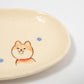 Small Plate - Shiba Dog Happy