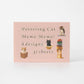 Notepad Memo Hats & Readings by POTTERING CAT