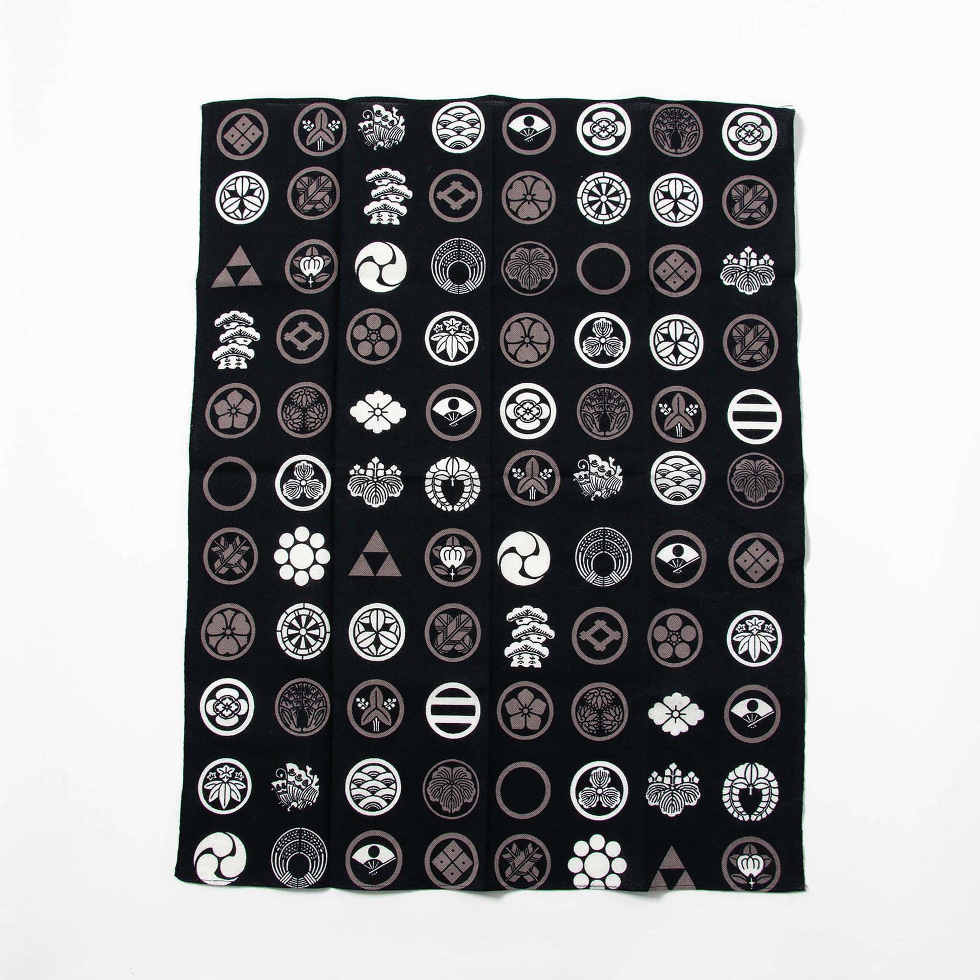 Tenugui Handkerchief - Pattern Black