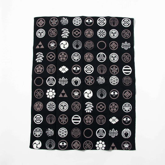 Tenugui Handkerchief - Pattern Black