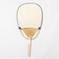Japanese Uchiwa Fan - Indigo Sunflowers