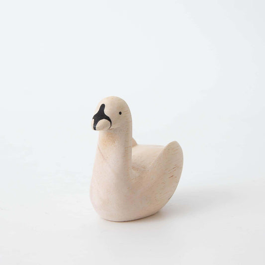 Wooden Animal Swan