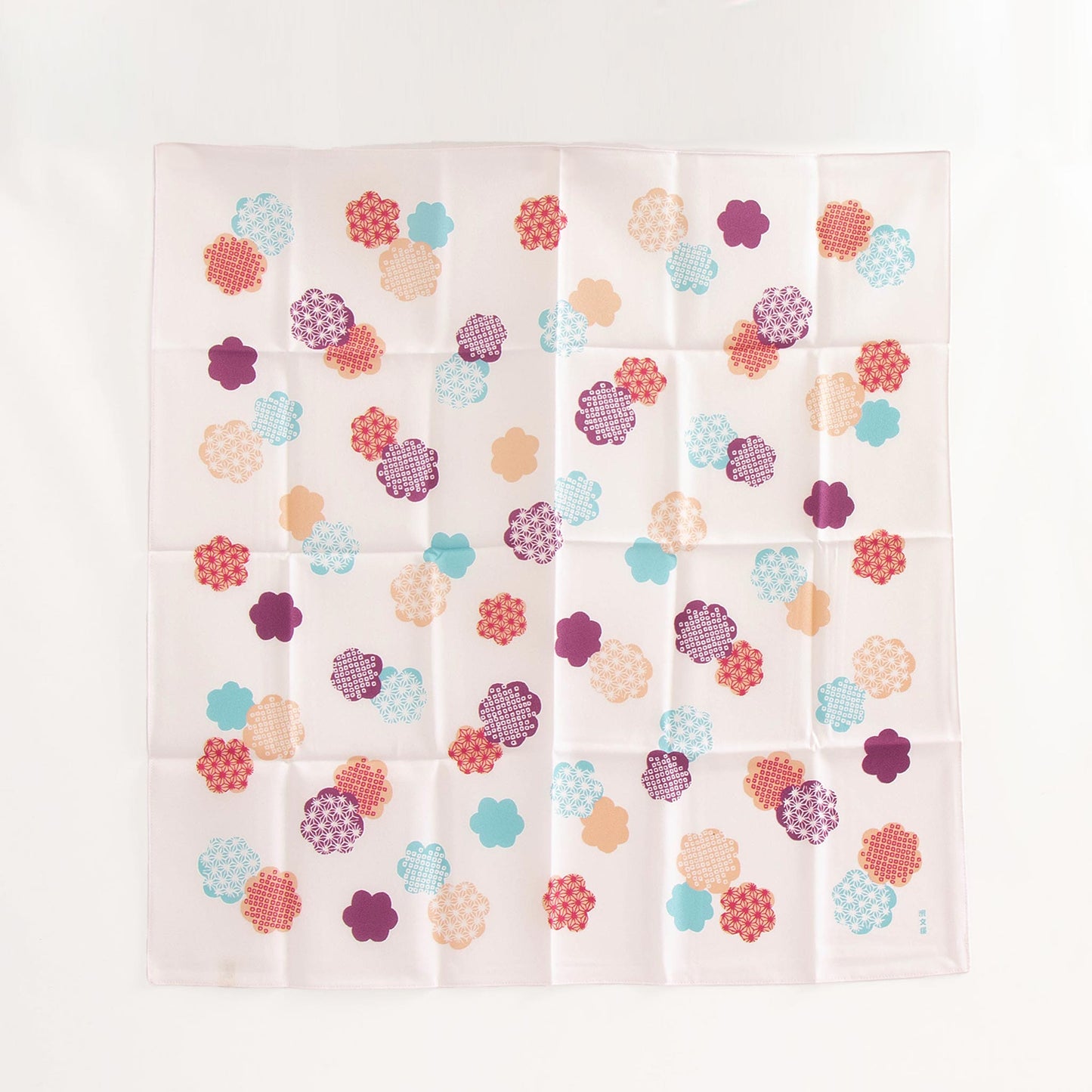 Medium Furoshiki Cloth - Pink Clouds