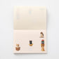 Notepad Memo Hats & Readings by POTTERING CAT