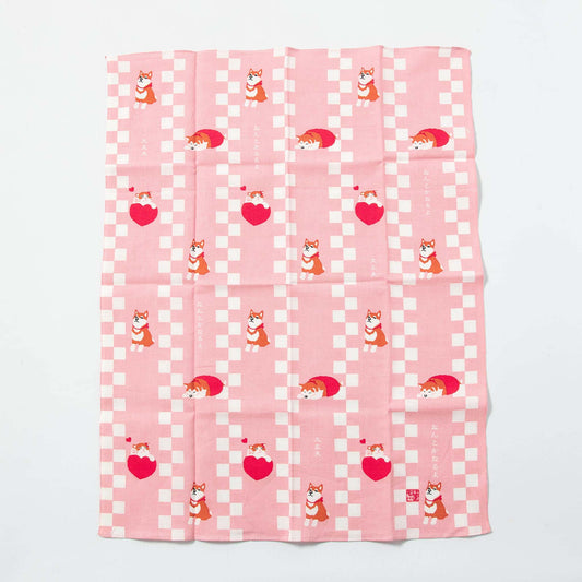 Tenugui Handkerchief - Shiba's "It'll Be Fine "