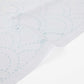 Sashiko Tea Towel 34x34cm - Wave (White)
