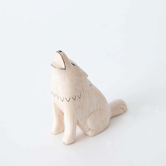 Wooden Animal Wolf