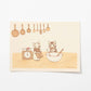 Seasonal Postcard Chocolate by POTTERING CAT