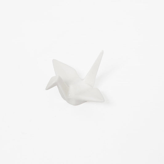 Chopstick Holder - Crane White