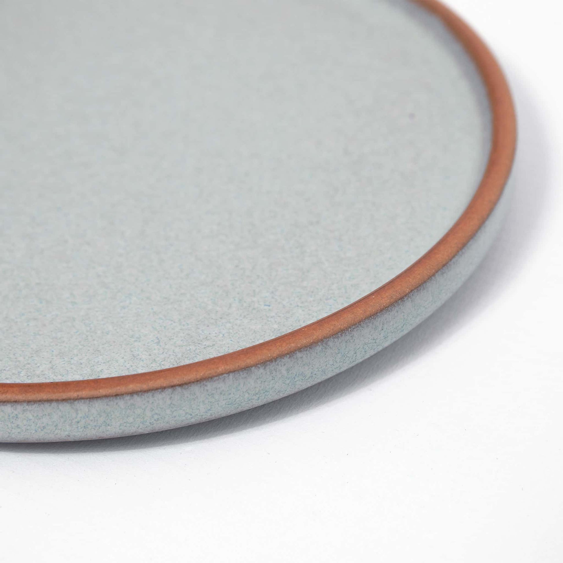 Flat Side Plate Grey 16.3cm
