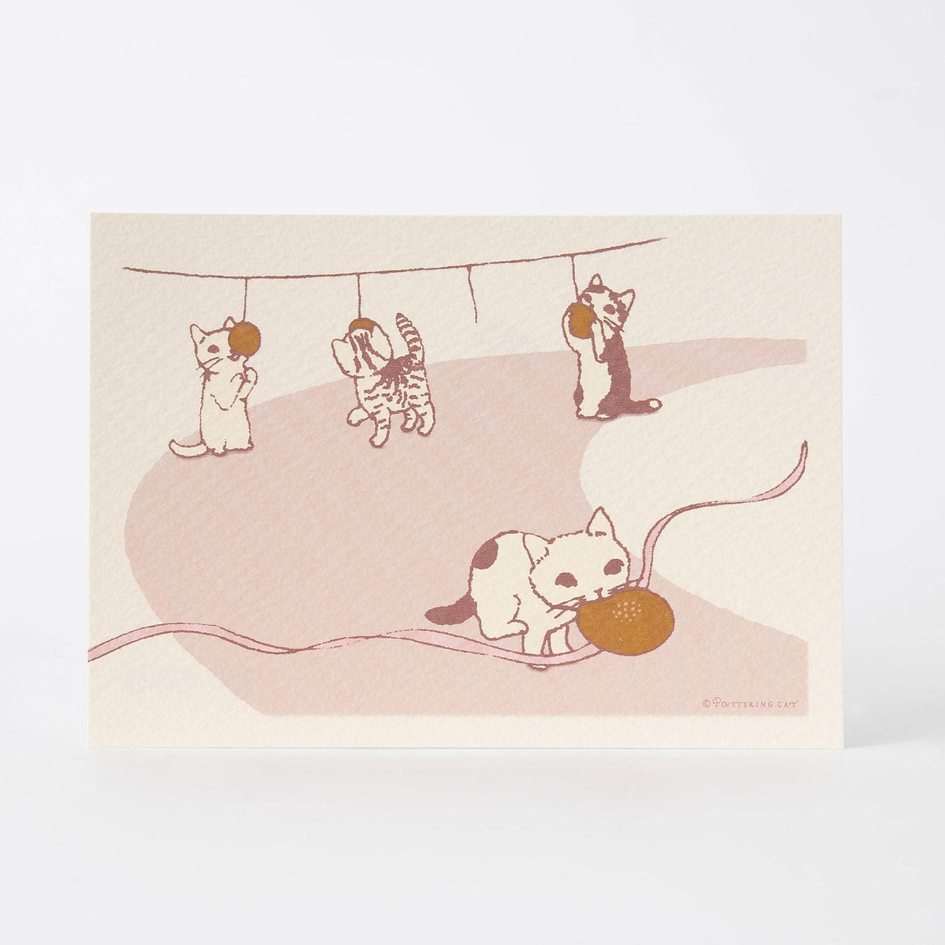 Seasonal Postcard Anpan by POTTERING CAT