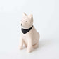 Wooden Animal Akita Dog
