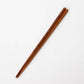 Natural Wood Chopsticks Tetoca Urushi Chestnut