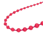 Necklace Sphere Plus 80 glitter - Ruby Red