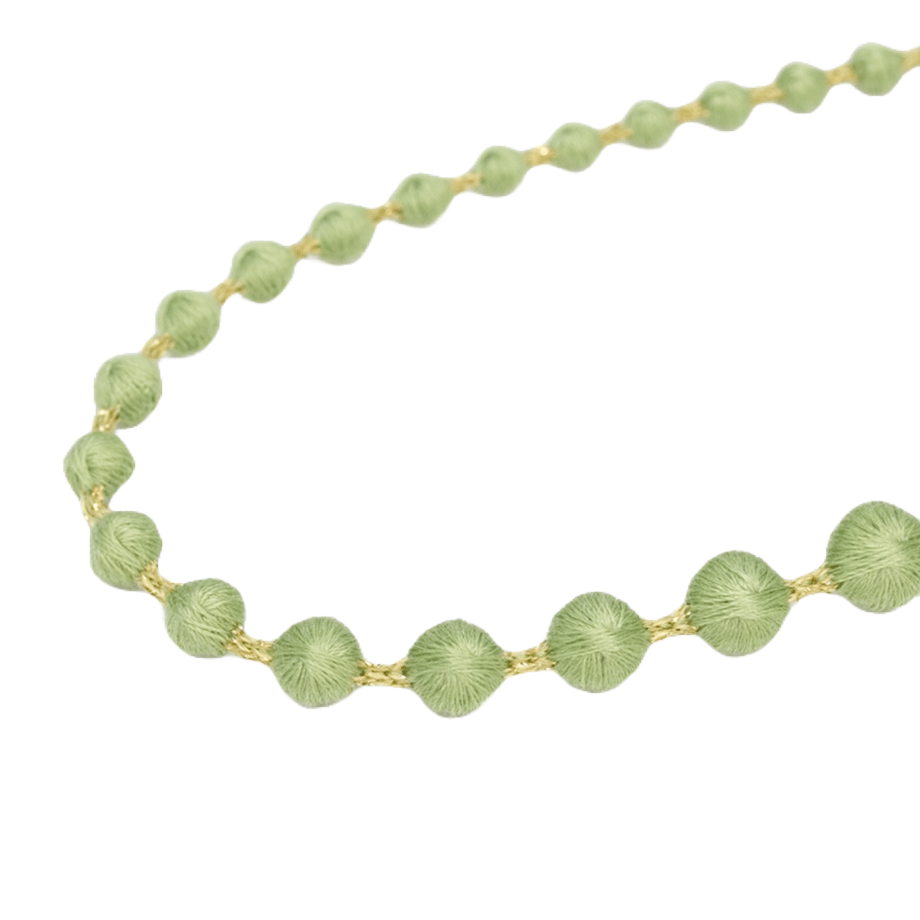 Necklace Sphere Plus 80 glitter - Peridot Lime