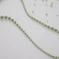 Necklace Sphere Plus 80 glitter - Peridot Lime