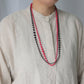 Necklace Sphere Plus 80 glitter - Ruby Red