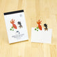 Japanese Die-Cut Pop-Up Memo Pad – Goldfish | Cute Japanese Stationery