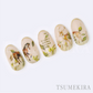 Nail Stickers - green forest
