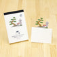 Japanese Die-Cut Pop-Up Memo Pad – Japanese Garden | Cute Desk Note Pad