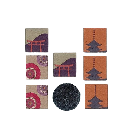 Print In-koh Pressed Incense - KOTO-NO-FUZEI