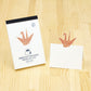 Japanese Die-Cut Pop-Up Memo Pad – Origami Crane | Japanese Paper Stationery