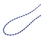 Necklace Nano Sphere - Navy Blue