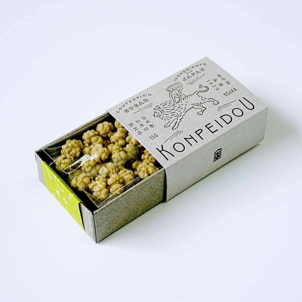 Matcha Konpeito  －15g Box