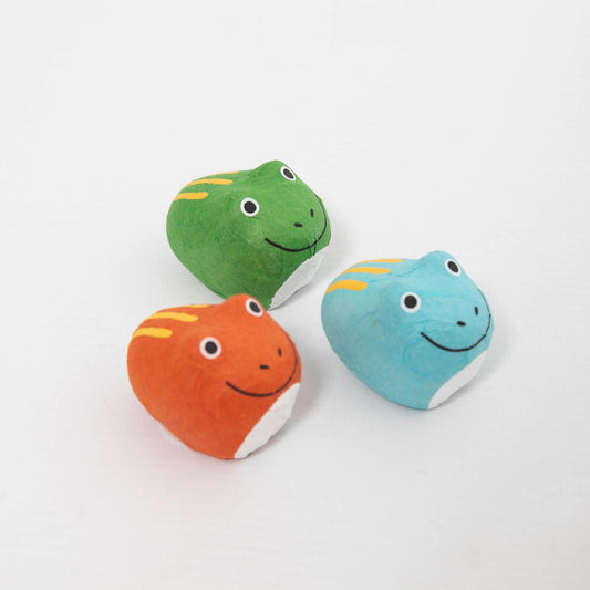 Haiku Poem Plant Frog (Blue, Green, or Orange)