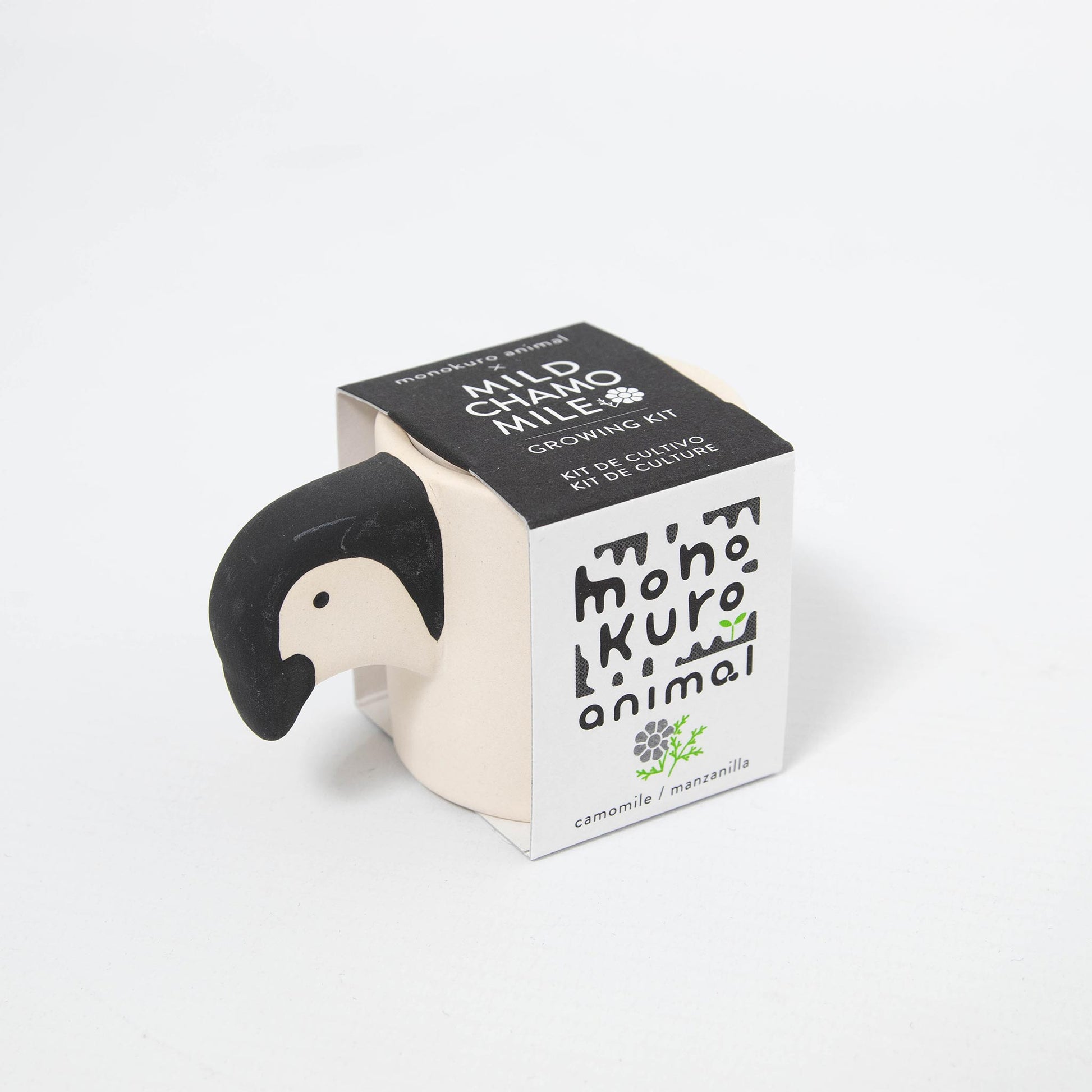Monokuro Animals Penguin - Chamomile Growing Kit