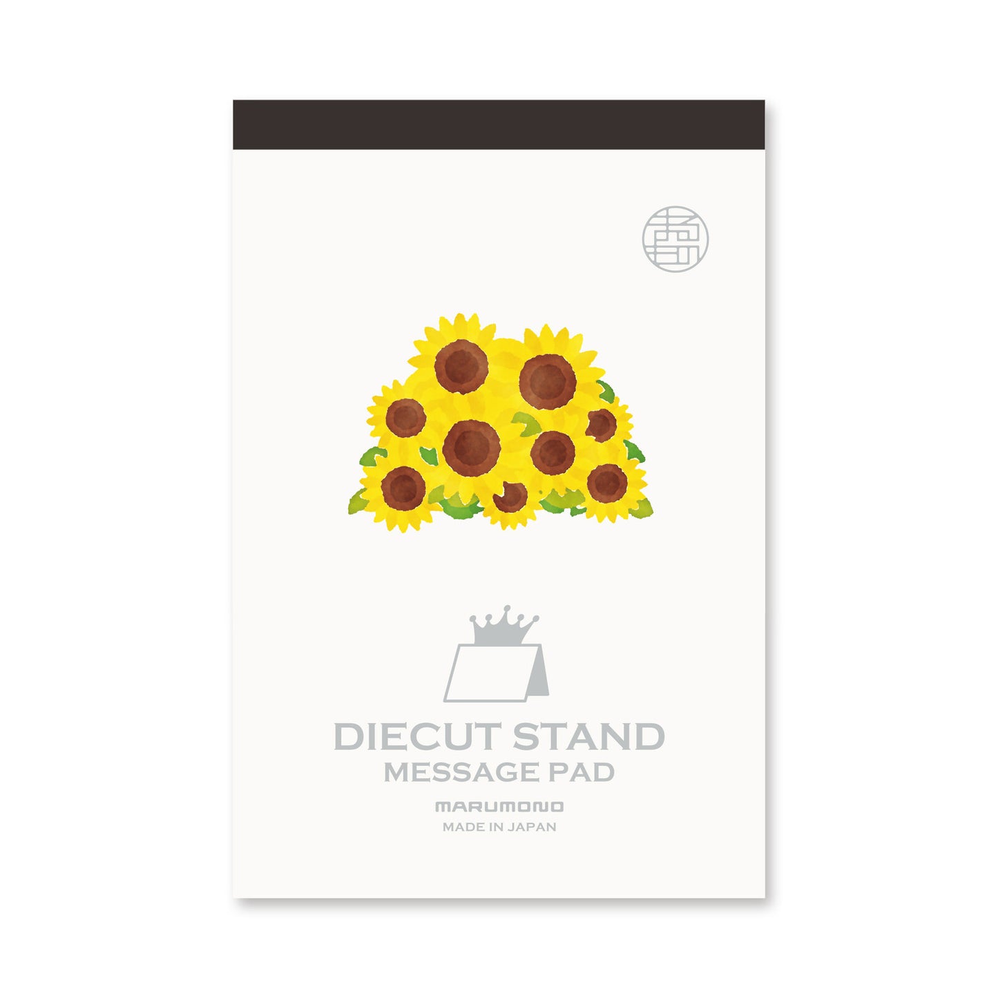 Japanese Die-Cut Pop-Up Memo Pad – Sunflower | Cute Desk Note Pad