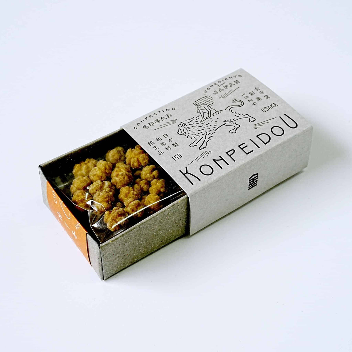 Hojicha Konpeito – 15g Box