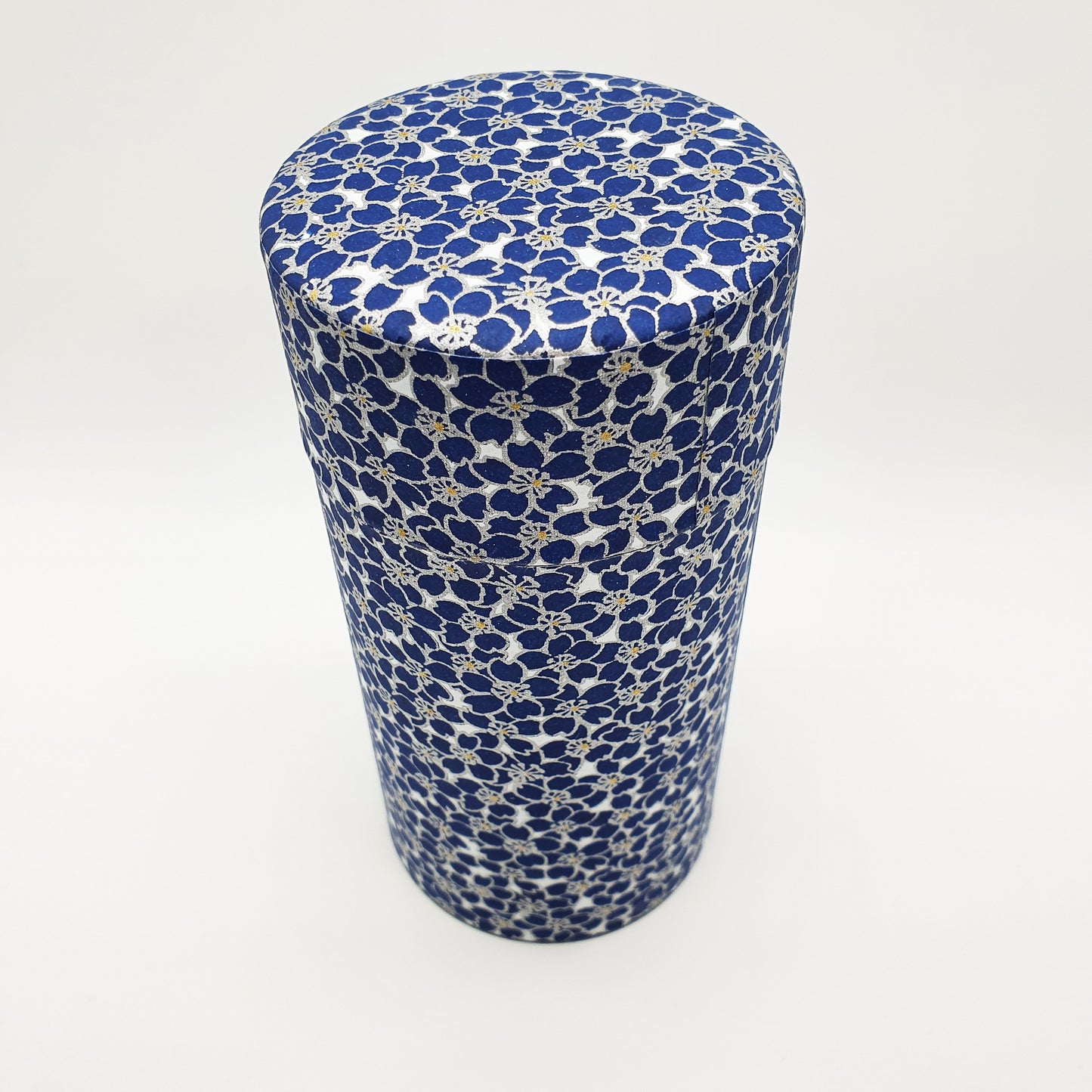 Tea Caddy - Cherry Blossoms (Blue 200g)