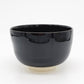 Matcha Bowl - Black Glaze with Whiter Pattern