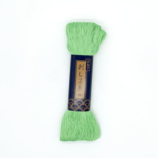Sashiko Thread #12 Green Thick | Yokota Daruma