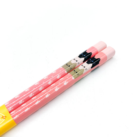 Chopsticks for Children - Animal Cube Cat