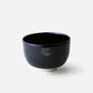 Matcha Bowl - Black Glaze with Whiter Pattern